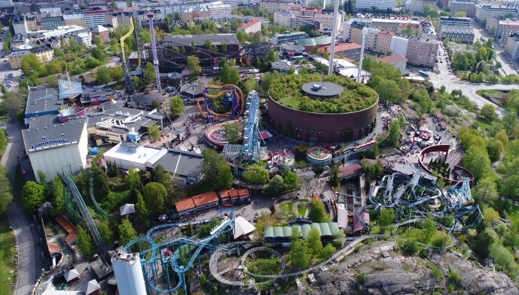 Linnanmäki Amusement Park, Helsinki, Finland